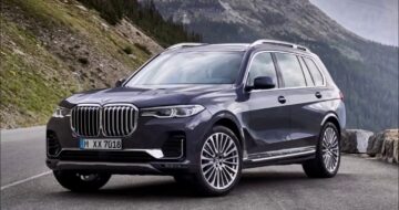Новый электрический седан BMW ix7